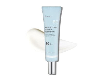 iunik beta glucan barrier sunscreen 60ml yes k beauty