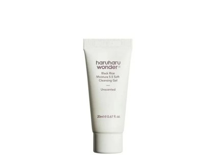 haruharu wonder black rice moisture 5 5 soft cleansing gel mini 20ml yes k beauty