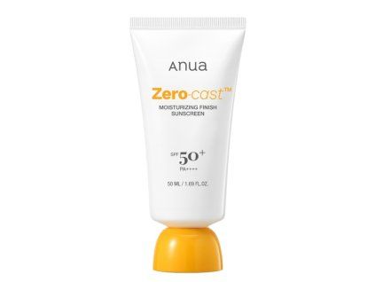 anua zero cast moisturizing finish sunscreen 50ml yes k beauty