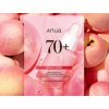 anua 70 niacin peach face mask review