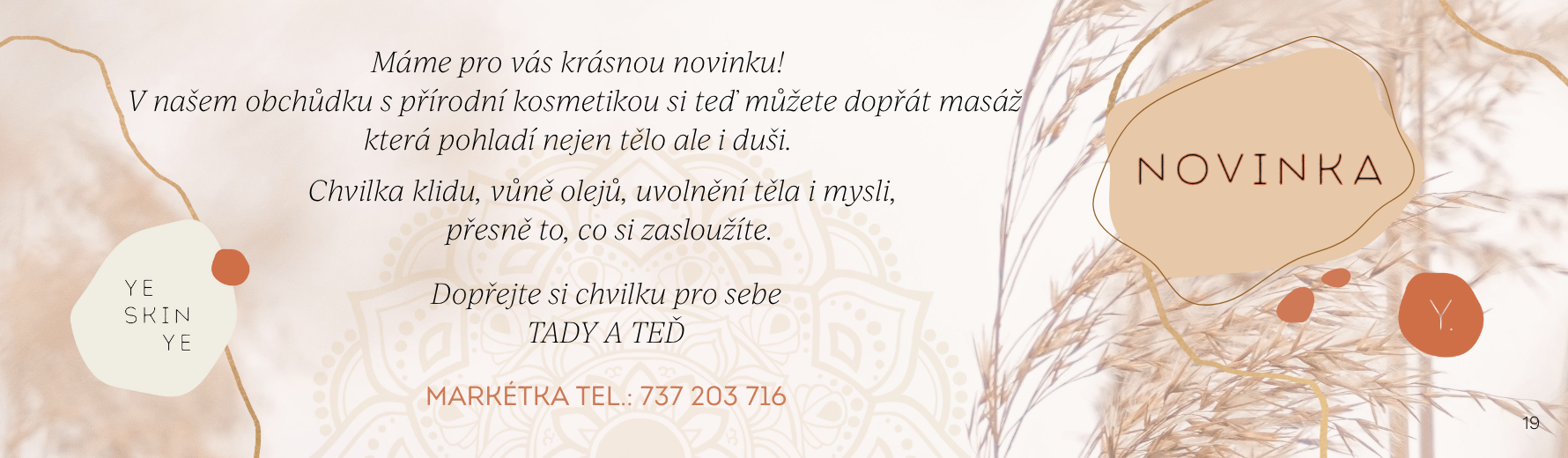 Masáže Markéta Yeskinye