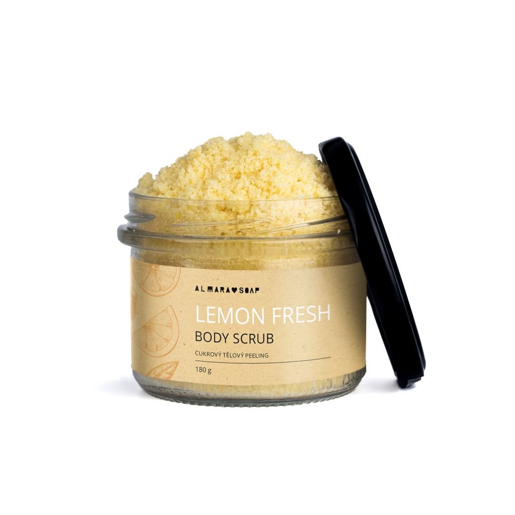 25 as body scrub lemon fresh produkt cz
