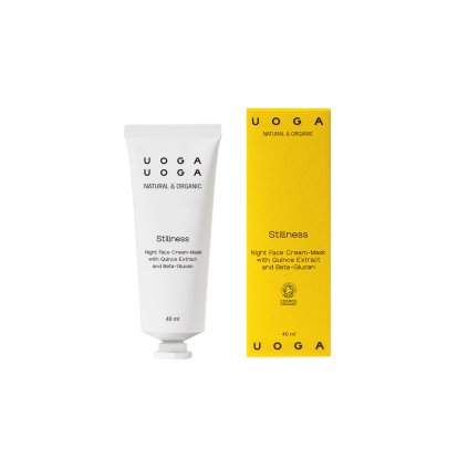 UOGA UOGA Výživná pleťová noční maska Stillness s extraktem z kdoule a betaglukanem 40 ml