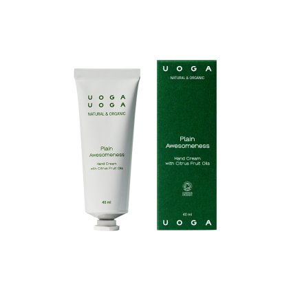 UOGA UOGA Hydratační krém na ruce Plain Awesomeness s olejem z citrusových plodů 40 ml