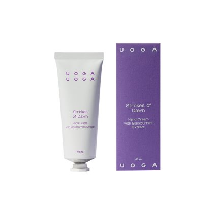UOGA UOGA Hydratační krém na ruce Strokes of Dawn s černým rybízem 40 ml