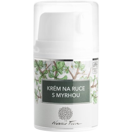 NOBILIS TILIA Krém na ruce s myrhou 50 ml EX 11/25