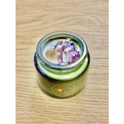 YESKINYE Sójová vonná svíčka- hřebíček, borovice 1 ks