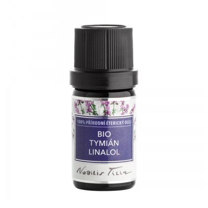 Nobilis Tilia Éterický olej Bio Tymián linalol 5 ml