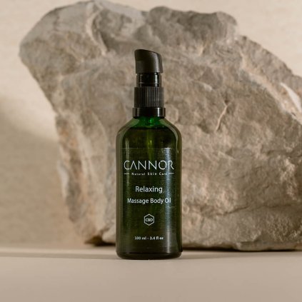masazni olej s cbd 100ml cannor cannorcz prirodni konopna kosmetika kosmetika s cbd