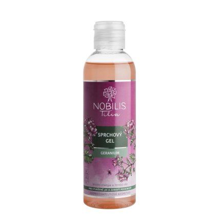 NOBILIS TILIA Sprchový gel Geranium 200 ml