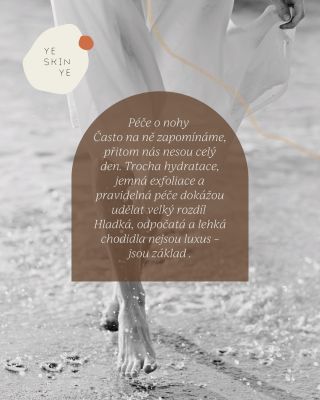 🦶🌿 Péče o nohy – lehkost a komfort každý den Dopřejte svým nohám zaslouženou péči, protože si ji rozhodně zaslouží 💛 Ať už...