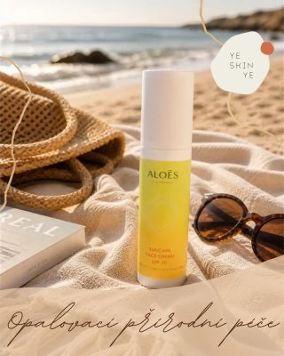 ☀️🌿 Aloe opalovací řada – šetrná ochrana a péče v jednom Dopřejte své pokožce letní ochranu s opalovací řadou s aloe 💛...