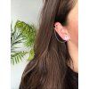 Ear Cuff pecky stříbrné