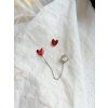 Ear Cuff pecky stříbrné