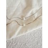 Perla na nitce choker