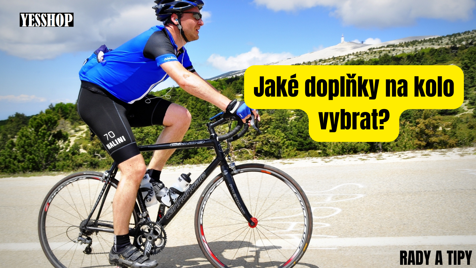 Jaké doplňky na kolo vybrat?
