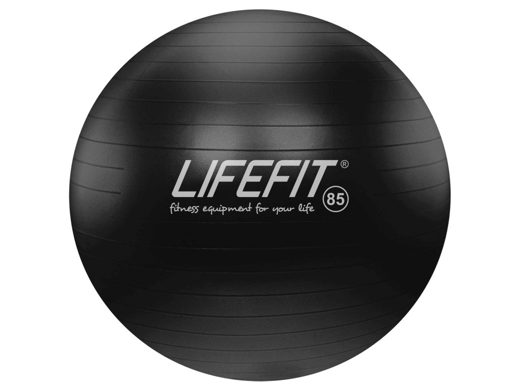Gymnastický míč LIFEFIT® ANTI-BURST 85 cm, černý