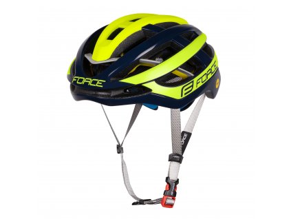 přilba FORCE LYNX MIPS, fluo-modrá