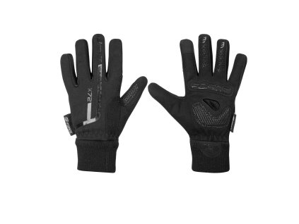 rukavice zimní FORCE KID X72, černé