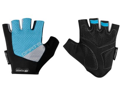 rukavice F DART gel bez zapínání,modro-šedé