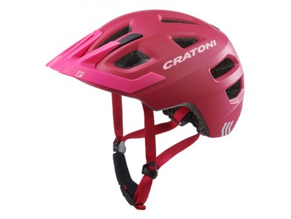 Dětská helma CRATONI Maxster Pro Pink/Rose Mat