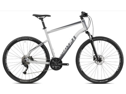 GHOST Square Cross Grey/Grey (Varianta L, Minimální výška jezdce 175 cm, Maximální výška jezdce 190 cm)
