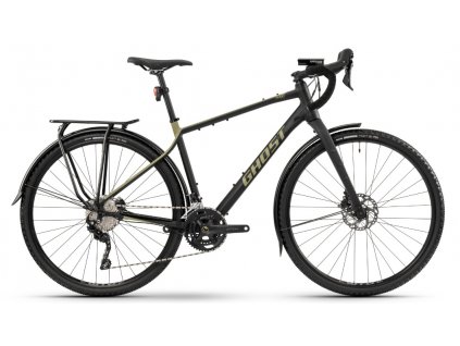 GHOST Asket Essential EQ AL Black/Green (Varianta XS, Minimální výška jezdce 153, Maximální výška jezdce 165 cm)