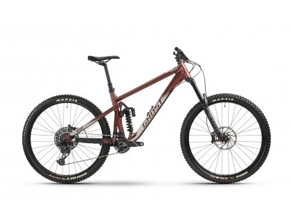 GHOST Riot EN AL 170/160 Essential Red/Dust (Varianta XL, Minimální výška jezdce 186 cm, Maximální výška jezdce 196 cm)