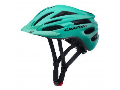 Dětská helma CRATONI Pacer Turquoise Matt  (50-55cm)