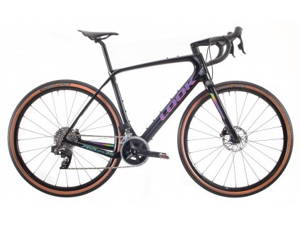 LOOK 765 Gravel RS Rival AXS Chromatic Petrol / Fulcrum Rapid Red 500 (Varianta M, Minimální výška jezdce 171 cm, Maximální výška jezdce 180 cm)