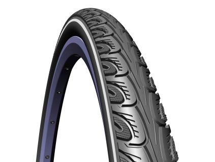 plášť RUBENA 700 x 35C, V69 HOOK, APS+RS, černý (Varianta použití: Treking, rozměr: 28 palců, typ: patka - drát, šířka: 35 mm)