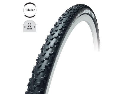 galuska TUFO CUBUS 33SG cros černo-černá 28"/33mm (šířka 33 mm, rozměr 700C, použití Cross)