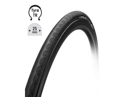 plášť TUFO Comtura 4TR25, 700x25C, kevlar, bezduš. (Varianta použití: Road, rozměr: 700C, typ: Tubeless Ready, šířka: 25 mm)