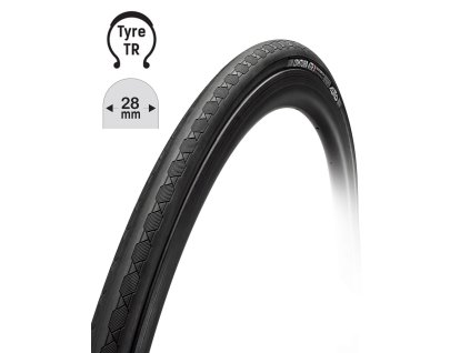 plášť TUFO Comtura 4TR28, 700x28C, kevlar, bezduš. (Varianta použití: Road, rozměr: 700C, typ: Tubeless Ready, šířka: 28 mm)