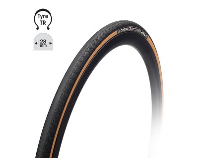 plášť TUFO Comtura 5TR28, 700x28C,kevlar,bezduš.,b (Varianta použití: Road, rozměr: 700C, typ: Tubeless Ready, šířka: 28 mm)