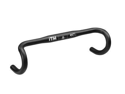 řídítka ITM XX7 31,8/420 mm, hliníková, černá (Varianta materiál: hliník, průměr řidítek: 31,8, typ: silniční, šířka: 420)