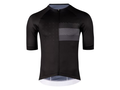 dres FORCE SWAY kr. rukáv, černý L
