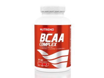 BCAA Complex, 120 kapslí (forma tableta, kapsle, specifikace aminokyseliny)