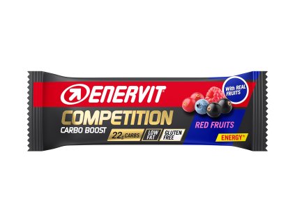 Competition Bar, tyčinka, 30 g červené ovoce (typ tyčinky, použití během výkonu, určení doplnění energie)