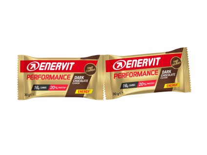 Performance Bar, tyčinka, 2x 30 g tmavá čokoláda (typ tyčinky, použití ostatní, určení doplnění energie)