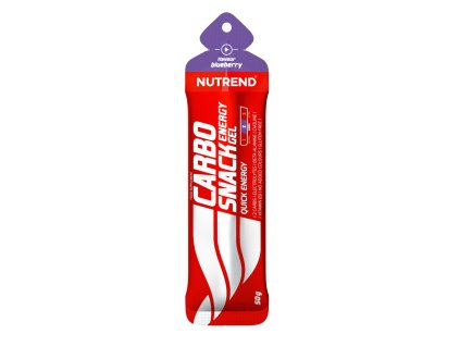 Carbosnack gel, sáček, 50 g borůvka (určení doplnění energie, typ energie a sacharidy, použití během výkonu)
