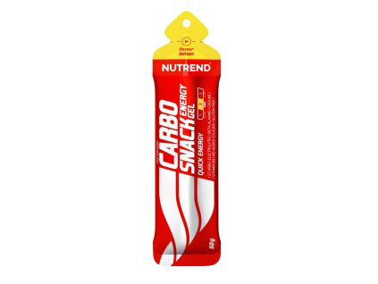 Carbosnack gel, sáček, 50 g citron (určení doplnění energie, typ energie a sacharidy, použití během výkonu)
