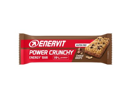 Power Crunchy Bar, tyčinka, 40 g čokoláda (určení doplnění energie, typ tyčinky, použití během výkonu)