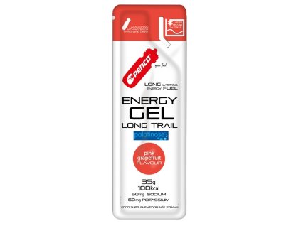Energy Gel Long Trail, sáček, 35 g růžový grep (určení doplnění energie, typ energie a sacharidy, použití před výkonem)