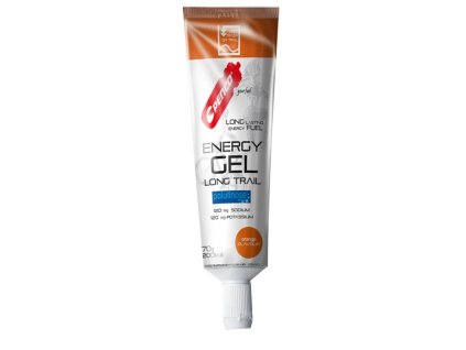Energy Gel Long Trail, tuba, 70 g pomeranč (určení doplnění energie, typ energie a sacharidy, použití před výkonem)