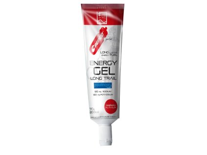 Energy Gel Long Trail, tuba, 70 g malina (určení doplnění energie, typ energie a sacharidy, použití před výkonem)