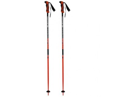BLIZZARD Kijki narciarskie BLIZZARD Allmountain ski poles, neon orange (Varianta Velikost 135 cm)