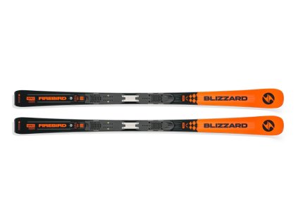 BLIZZARD Firebird SRC PISTON (FL+PL), orange/black, 25/26 (Varianta Velikost 165 cm)