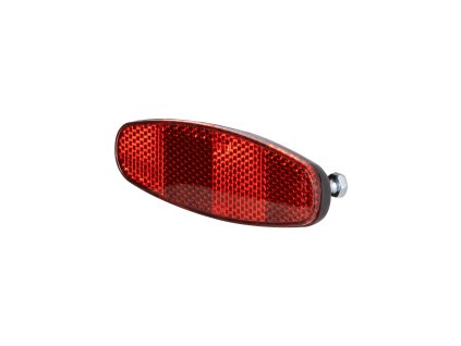 odrazka zadní na nosič 105 x 31 mm, červená