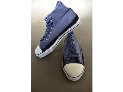 Boty Devergo Navy Canvas Two